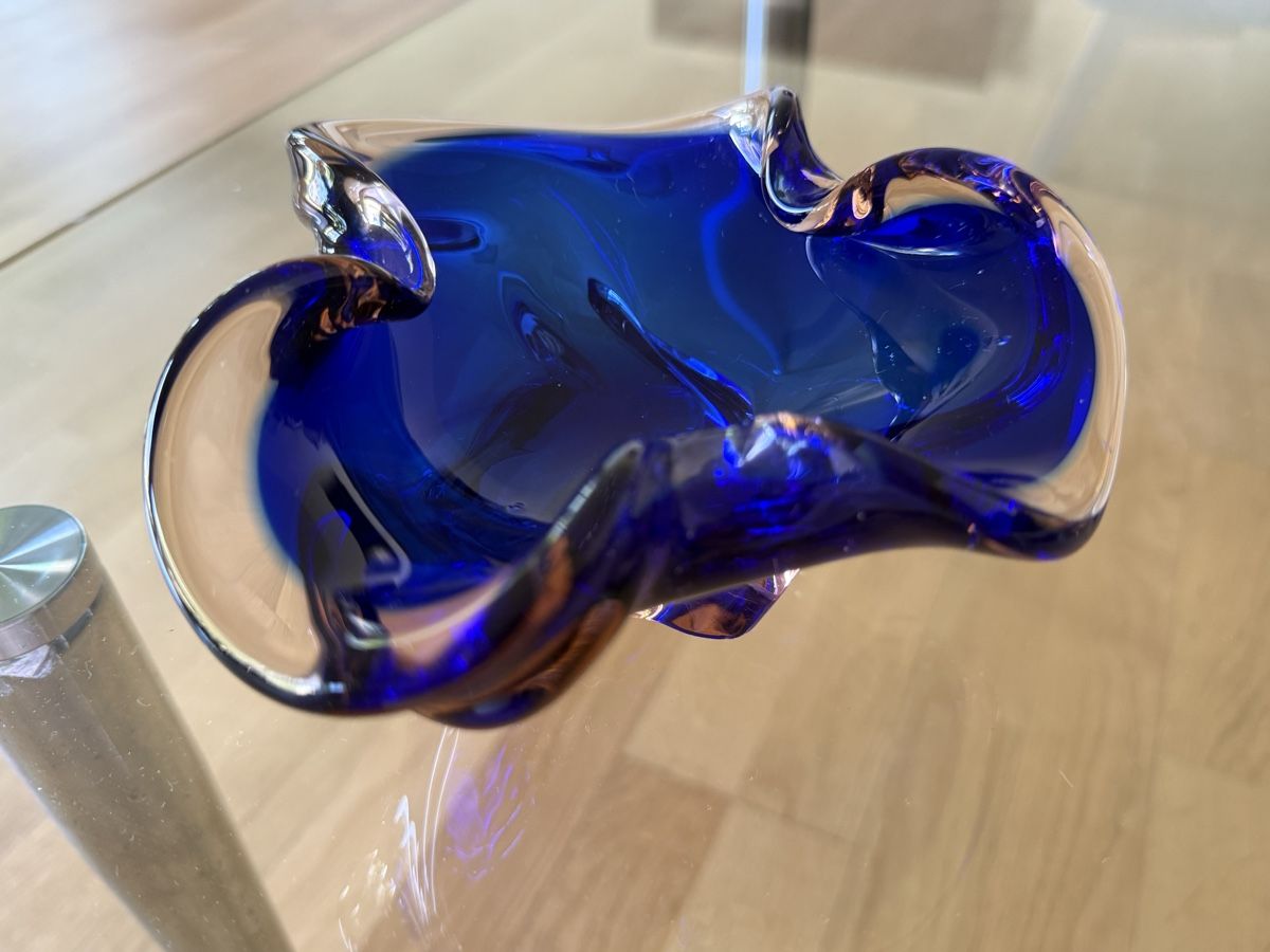 Schalen: Glasschale Glaskunst Vintage – Gebraucht aus Bern von Delamer 5