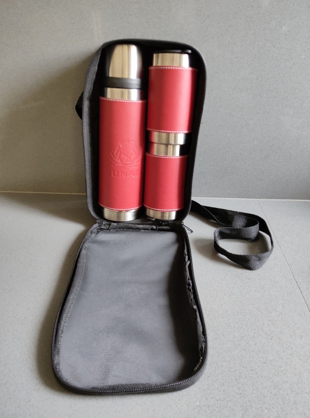 Borracce & Thermos: THERMOS Flaschen - Set / CUNARD – Nuovo (secondo la descrizione) da Minusio venduto da Todesca 1