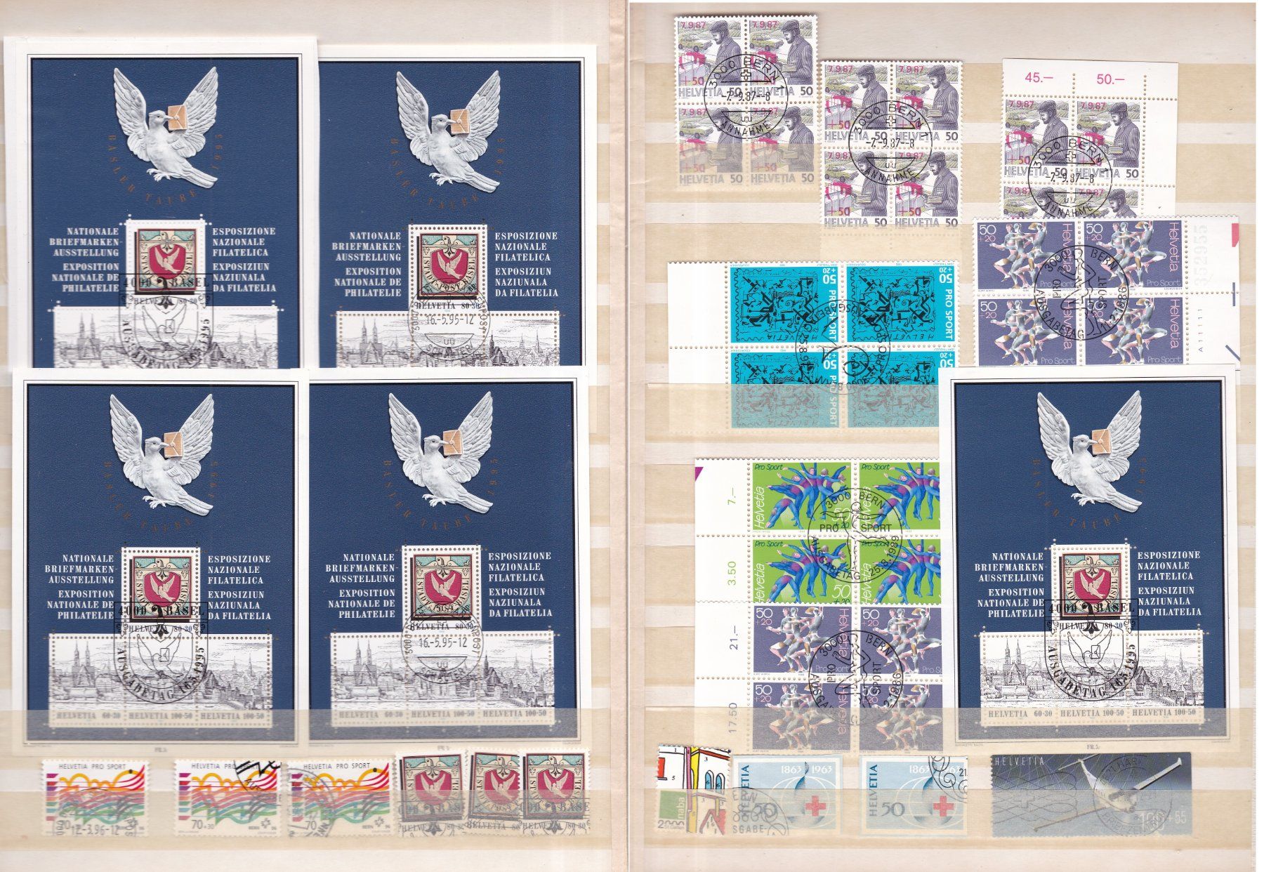 Tutti i francobolli: CH Briefmarkenalbum, Blocks etc. – Usato da Münchwilen AG venduto da Nesar 4