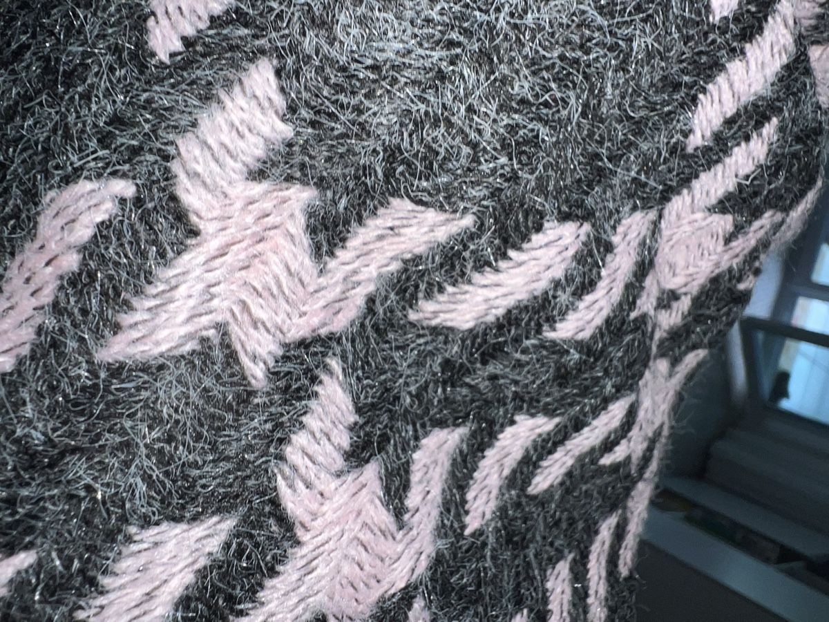 Foulard & Sciarpe: Schal anthrazit/altrosa 2-3 x getr – Nuovo (secondo la descrizione) da Dornach venduto da samuti 2