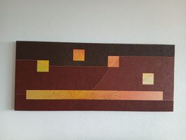 Tableau "Comme Suspendue au Gré des Saisons" de NBCH
