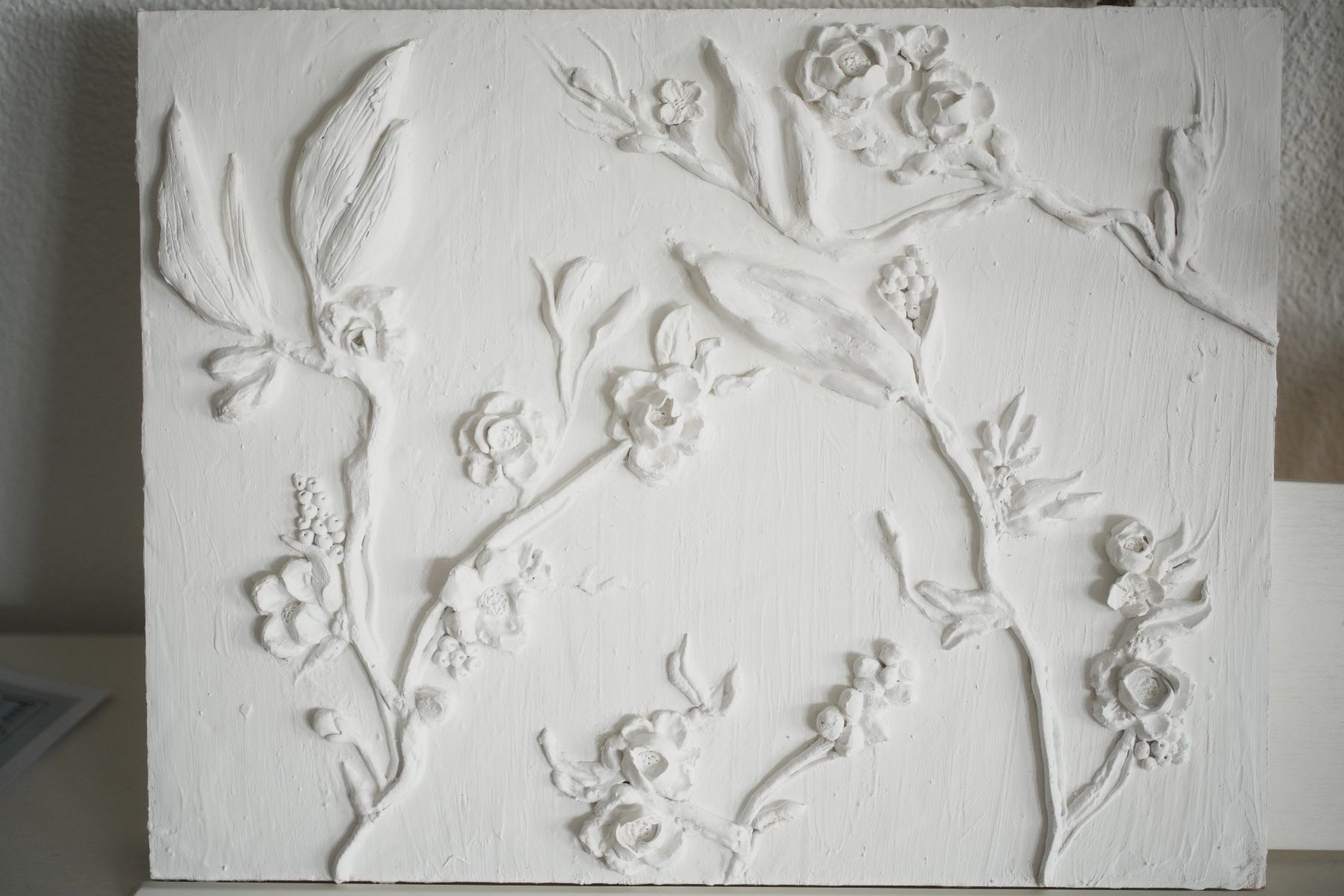 Posters & Illustrations: Gipsrelief Wandbild Botanisch Handarbeit 40x50cm – D'occasion à Volketswil par HeredisAntiques 7