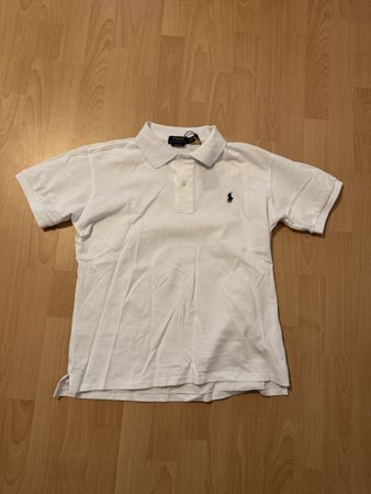 Polo Ralph Lauren Poloshirt Weiss, Custom Slim Fit, M