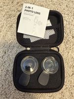2-in-1 Photo Lens Set Wide Angle Macro New