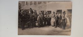 Militär alte Fotografie aus dem Jahr 1915, Schweiz?