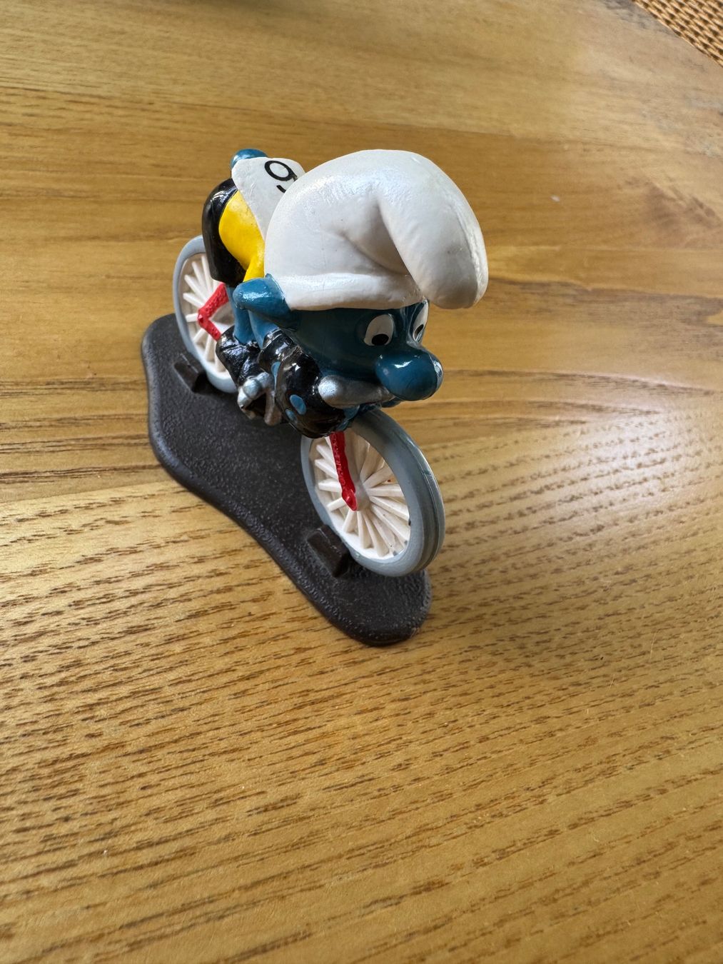 Schleich Figuren: Original Schleich Schlumpf - Radrennfahrer-Schlumpf – Gebraucht aus Fislisbach von chili2006 2