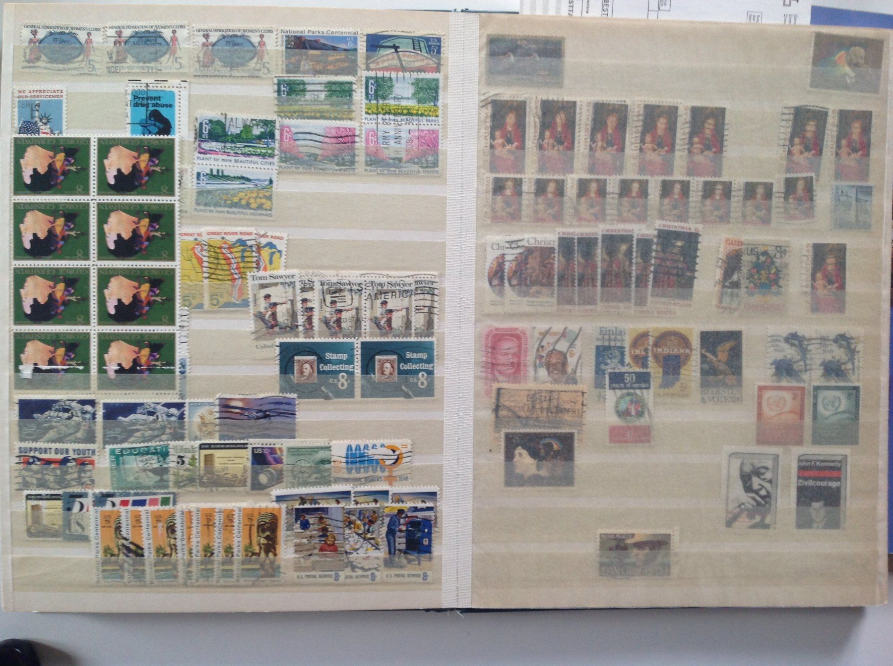 Alle Briefmarken: timbre USA 30.8.5 – Gebraucht aus Vuiteboeuf von broticaire 8
