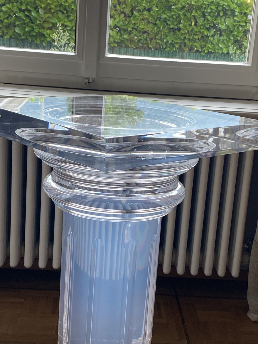 Altro in Decorazioni & Accessori: Colonna d'arredo in acrilico trasparente – Usato da Ascona venduto da her_7yh6 3