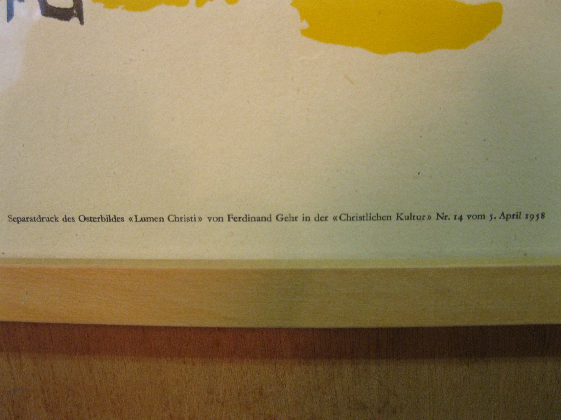 Grafica & Litografie: Osterbild von Ferdinand Gehr Altstätten – Usato da Altstätten venduto da antikundart 2