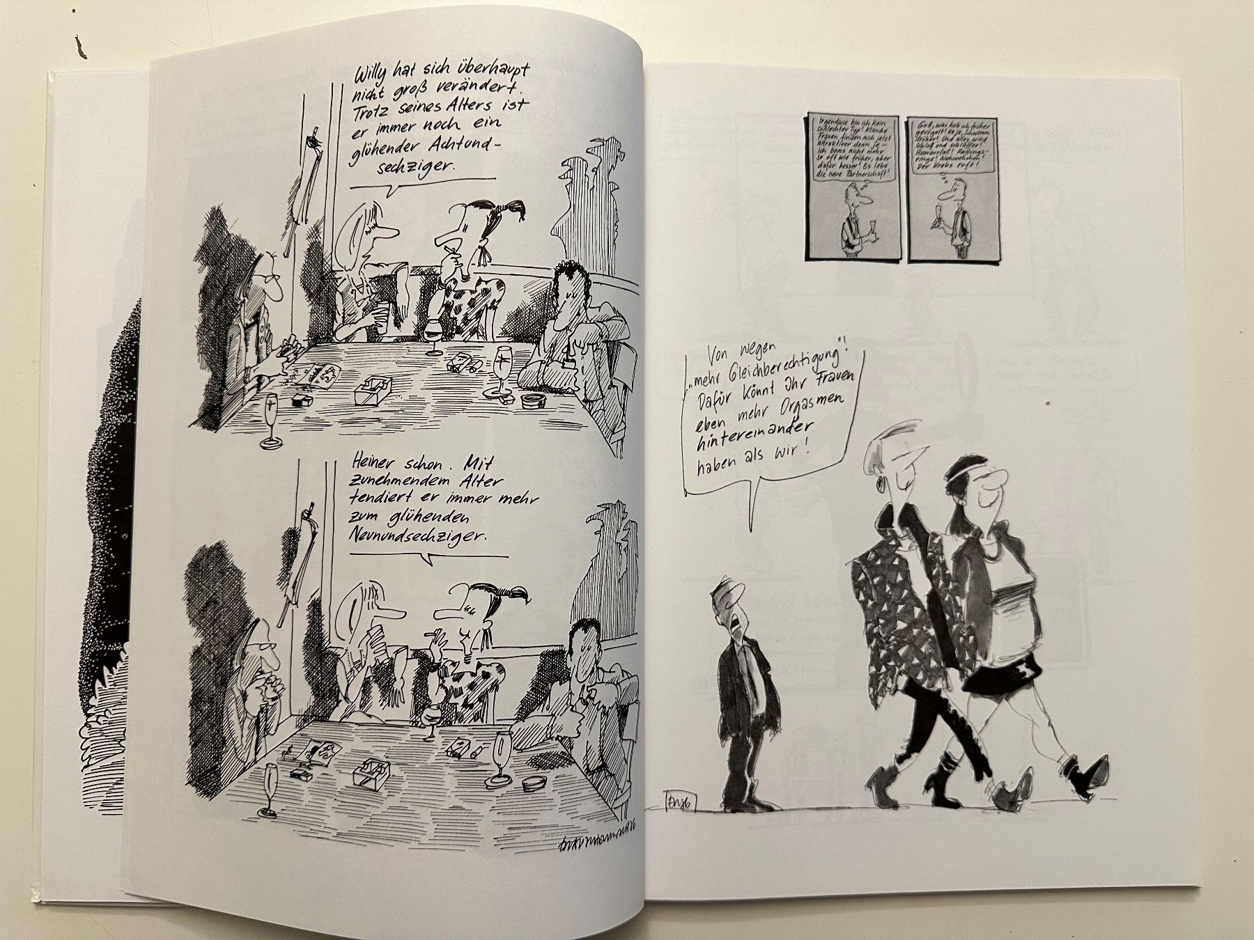 Fumetti: Vollkommrn fix und Vierzig… Erich Rauschenbach - Eichborn – Usato da Münsingen venduto da Ganjam 5
