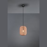 Pendelleuchte, Korb, Sisal, Lichteffekt