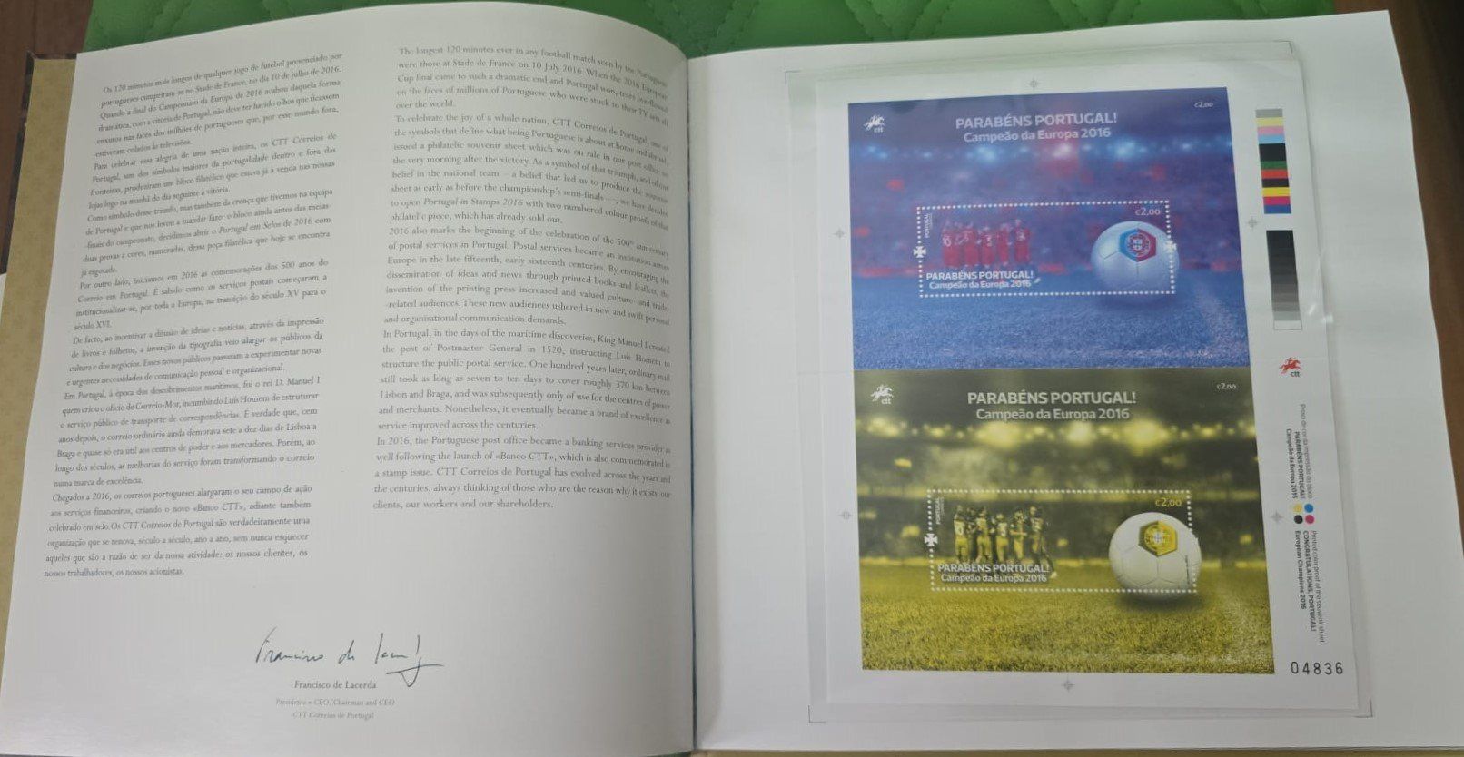 Alben: Offizielles Briefmarkenbuch Portugal 2016 – Gebraucht aus Deitingen von Mayer48 1