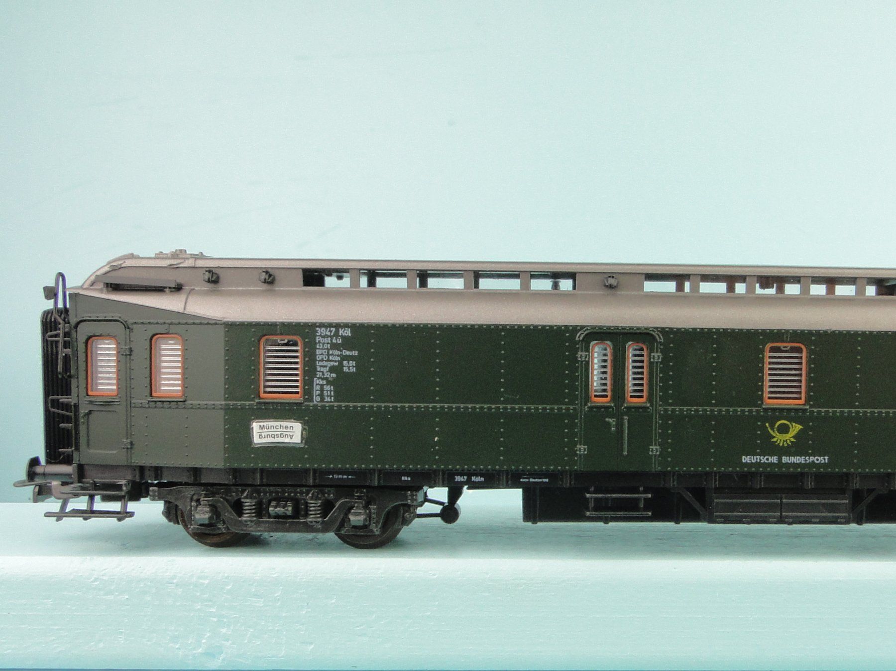Roco Modellini di ferrovie: Roco 4293 H0 DB Echte Gepäckwagen – Usato da Bülach venduto da cann11 3