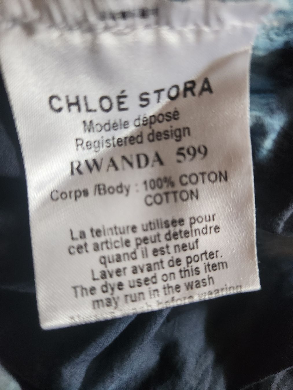 Chloé Pantaloni: Pantalon Chloé Stora rayé bleu/blanc taille 36 – Usato da Niedergösgen venduto da Eva2410 5