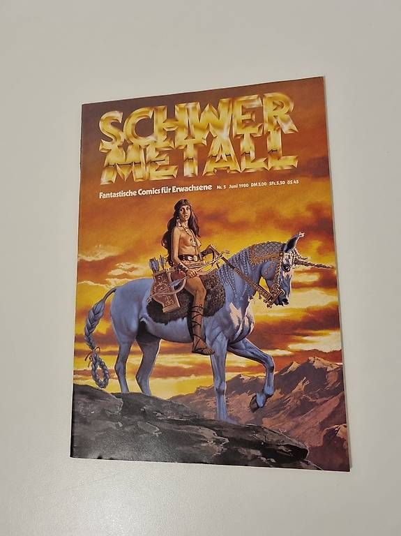 Fumetti: Schwermetall Nr. 5 Juni 1980 – Usato da Gland venduto da Khazmur1