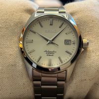 Seiko Automatic Date Silver Dial Full Set 4R35-03X0