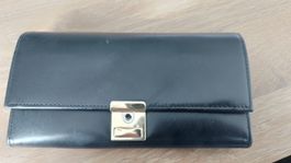 Service Portmonaie, Leder schwarz