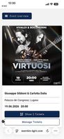 Giuseppe Gibboni e Carlotta Dalia Due posti in 1. Fila