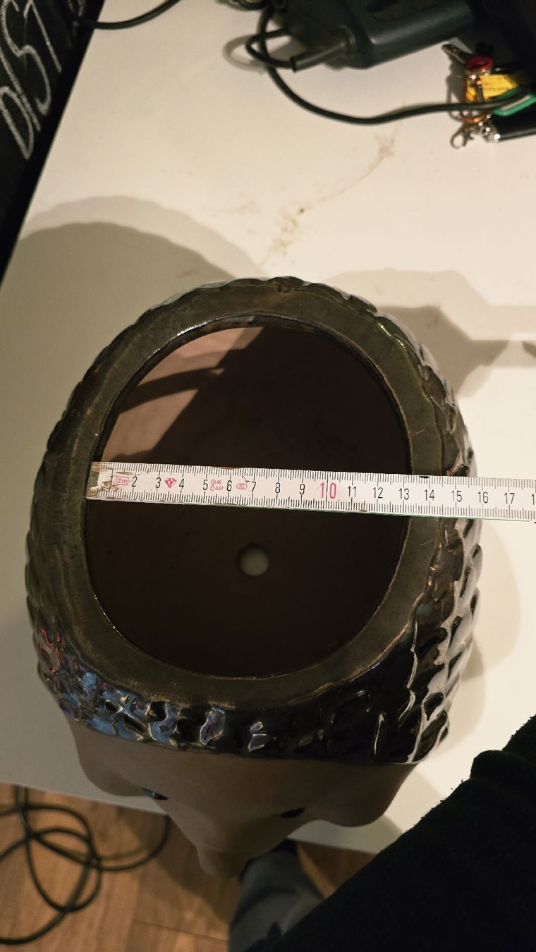 Vasi per fiori: Igel übertopf Design, braun/beige, – Nuovo e nell'imballaggio originale da Dussnang venduto da Priska2285 3