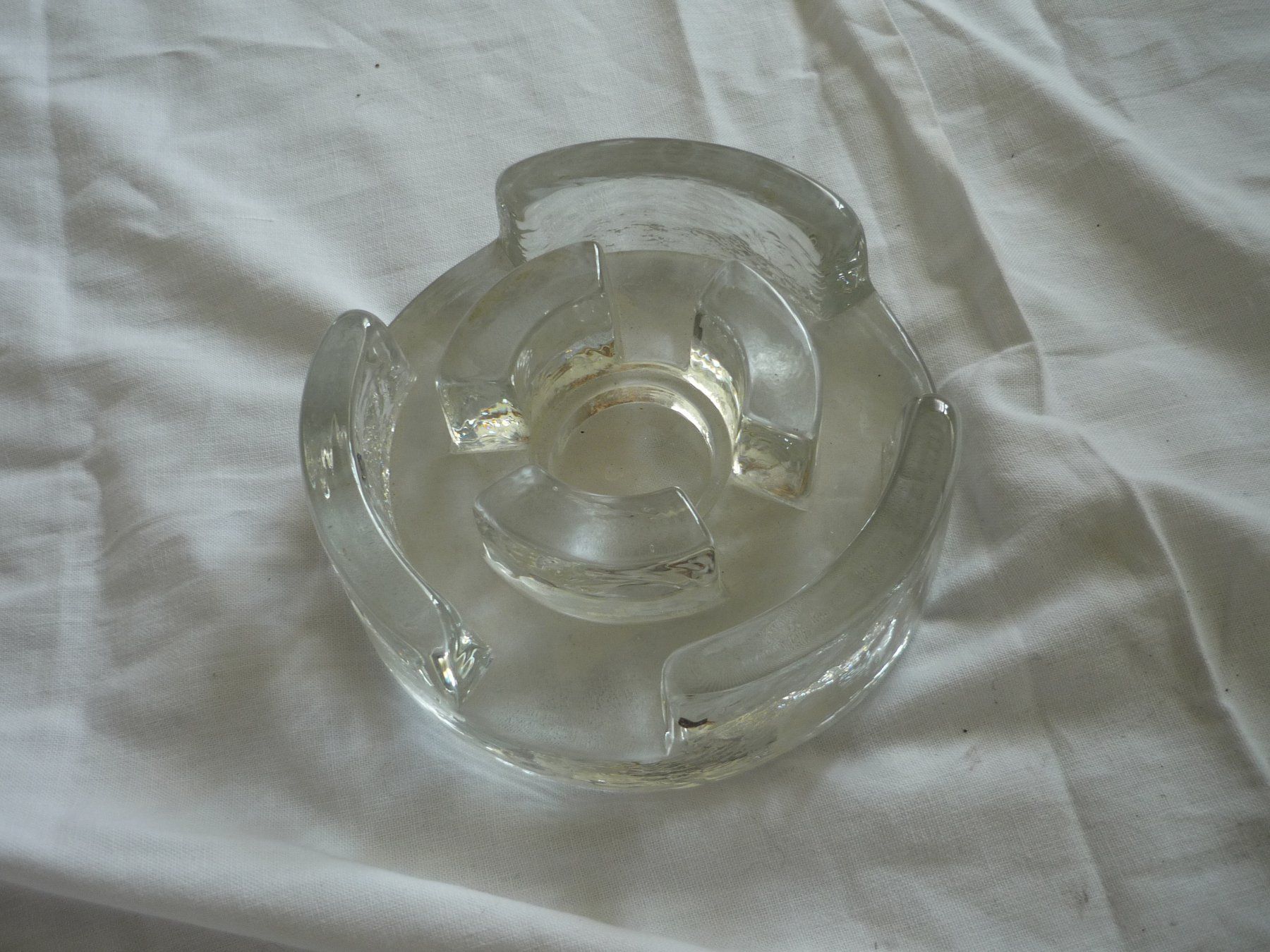 WMF Portacandele: WMF Glas - Deko - Teekerzenhalter – Usato da Beringen venduto da Flatretriever 1