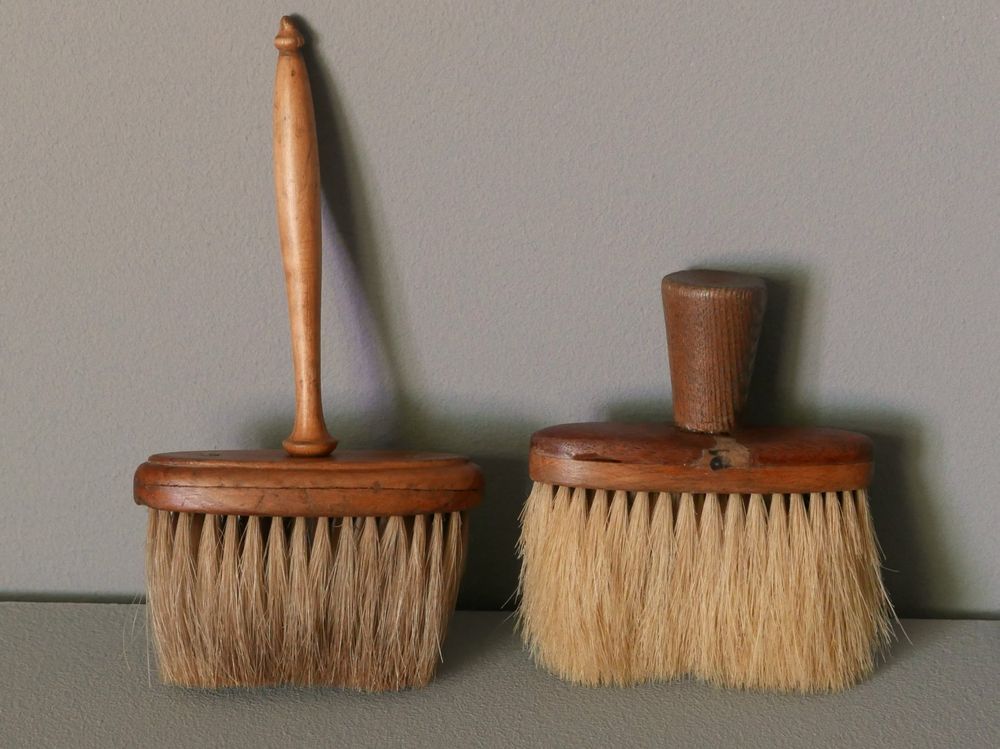 Comair Nackenwedel Mit Kristallfuss 15 Cm – Weiches Ziegenhaar, Puderfüllbar Für Make-up & Puder