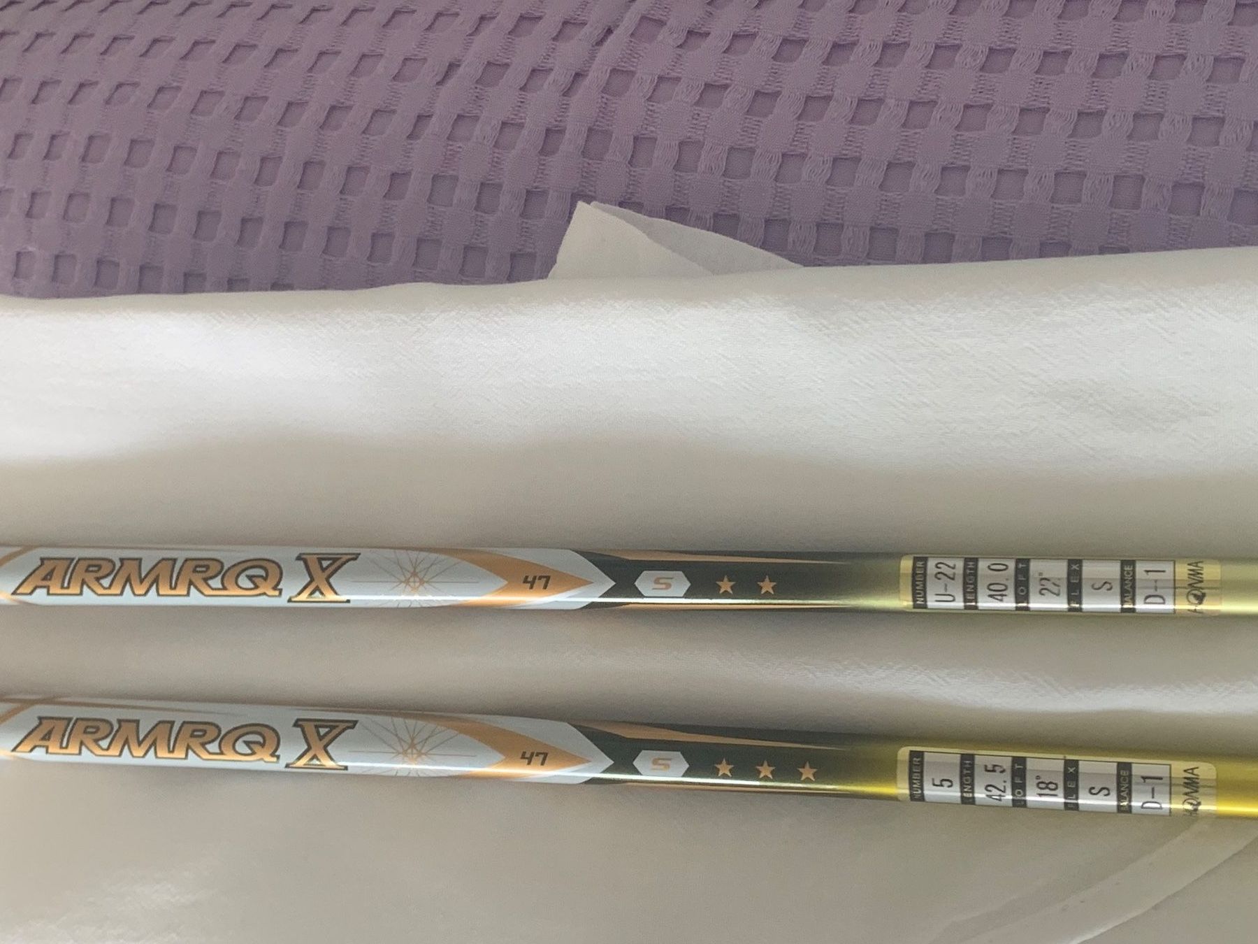 Honma Mazze & Set: Honma Beres Set Stiff - FW 5 mit Hybrid 4 – Nuovo (secondo la descrizione) da Hausen AG venduto da Riro60 2