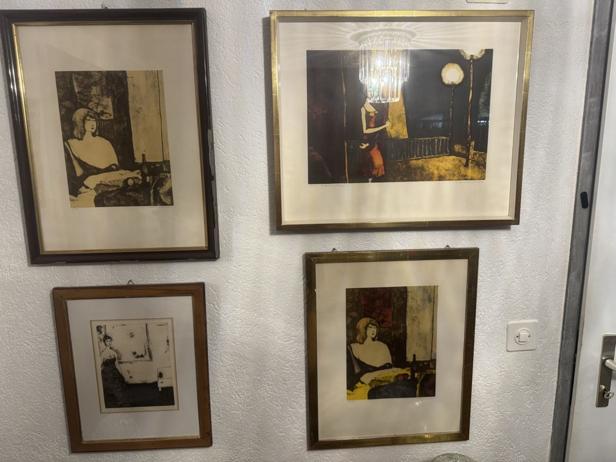 Grafica & Litografie: Original Lithographs - Framed Art Set – Usato da Winterthur venduto da EndaS