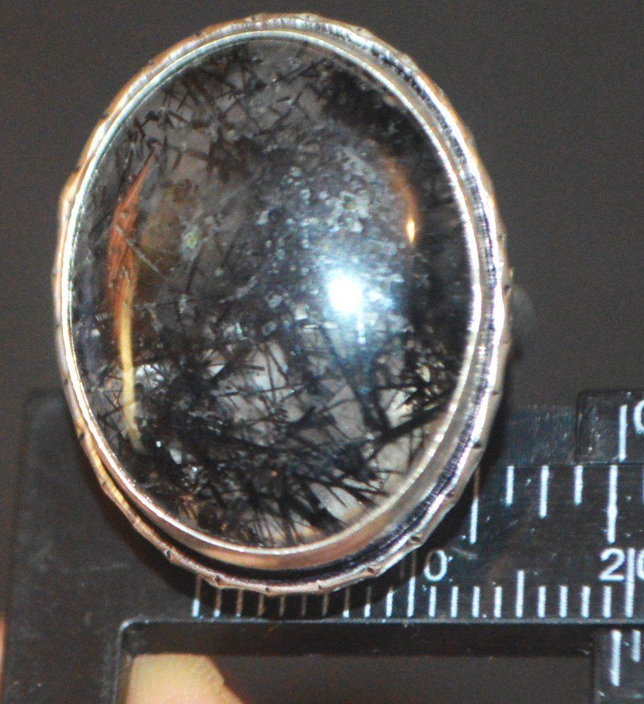 Anelli: Ring L-3514 – Schwarzer Rutil 19cm Innendurchmesser – Nuovo e nell'imballaggio originale da Goldiwil (Thun) venduto da han_v5b7 5