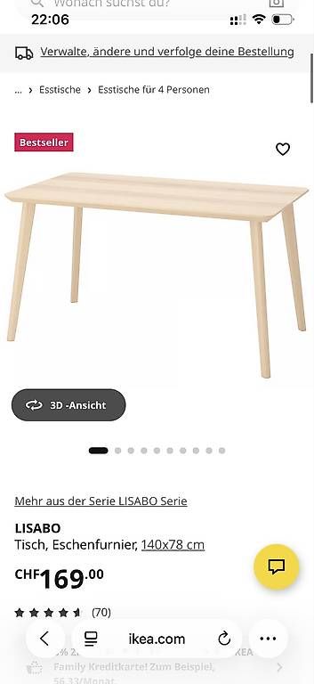 Ikea Tavoli: Tisch IKEA – Usato da Kirchberg venduto da mausmaaaki 1