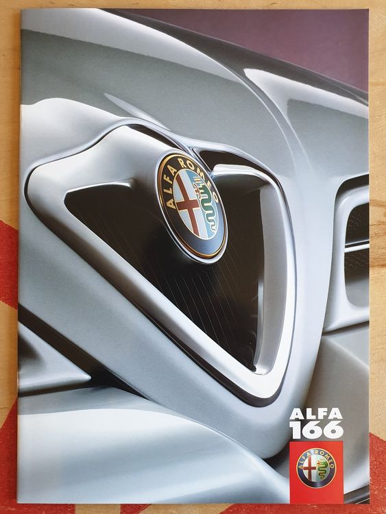 Prospekt Alfa Romeo 166 (Gebraucht) in Oberfrittenbach für CHF 9 – mit ...