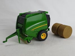 Siku John Deere 990 Rundballenpresse , 1:32, neuwertig