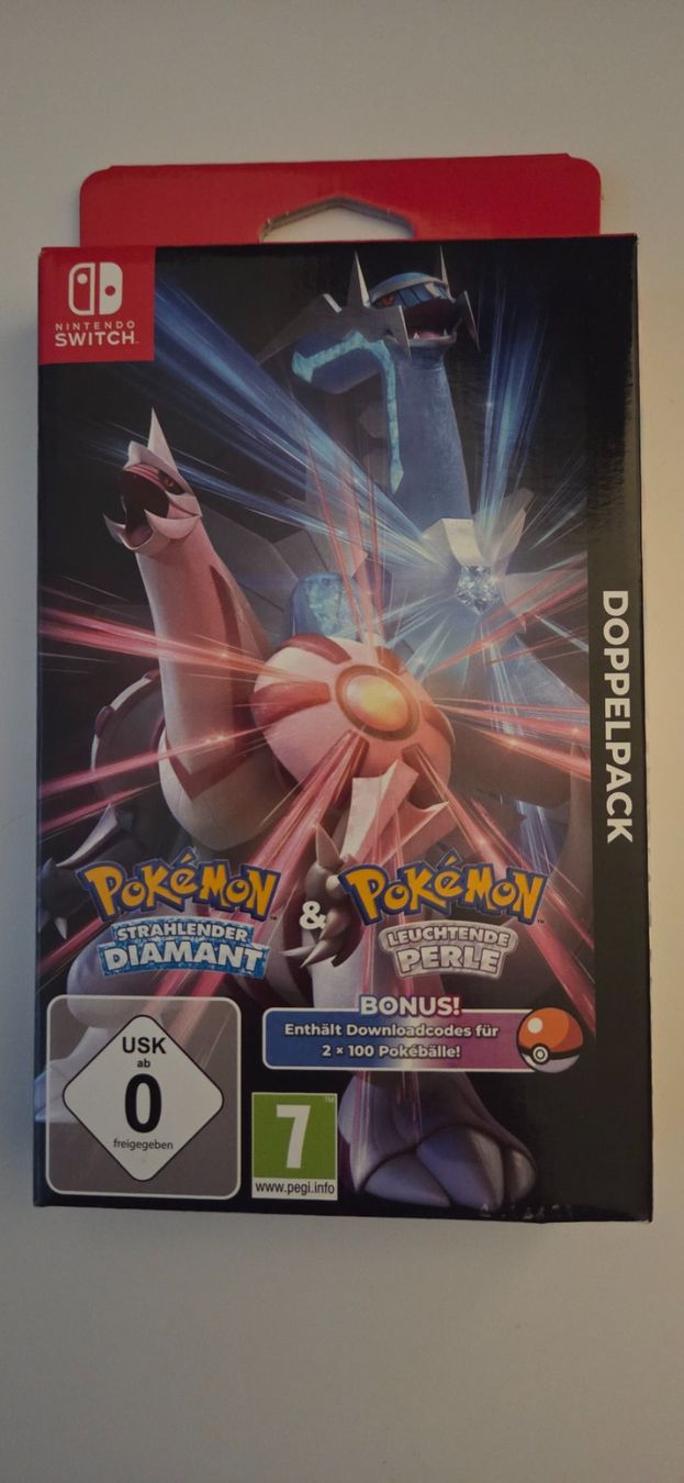 Nintendo Giochi: Pokémon Diamond + Perl Doppelpack Switch (DE) – Nuovo e nell'imballaggio originale da Einsiedeln venduto da Helvetios