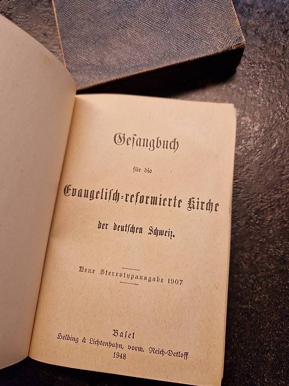 Bücher: Gesangsbücher 1946 /1948 – Gebraucht aus Pfeffingen von ani_kl465