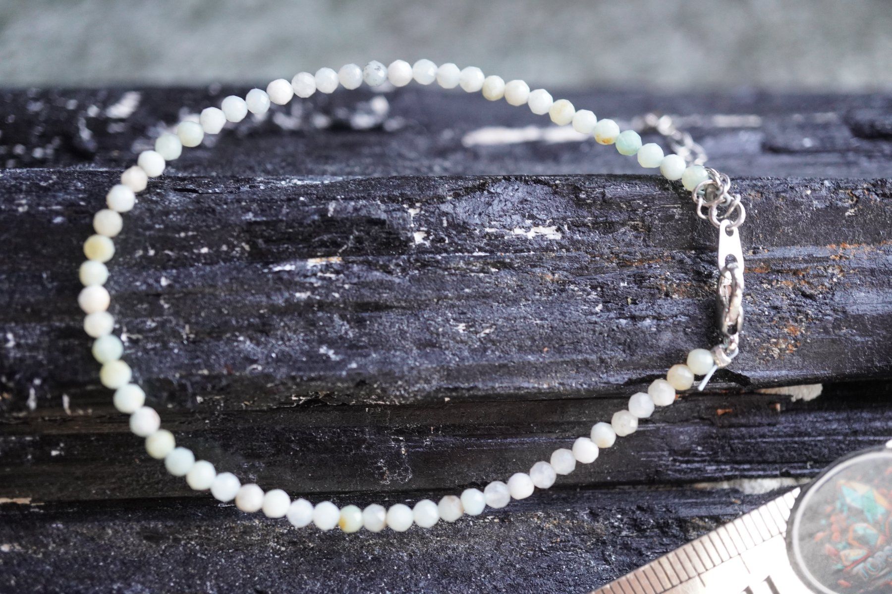Minerali & Pietre curative: Amazonit    Armband mit Verschluss     ab 1.-  Auktion – Nuovo e nell'imballaggio originale da Eschenbach SG venduto da topstone 1