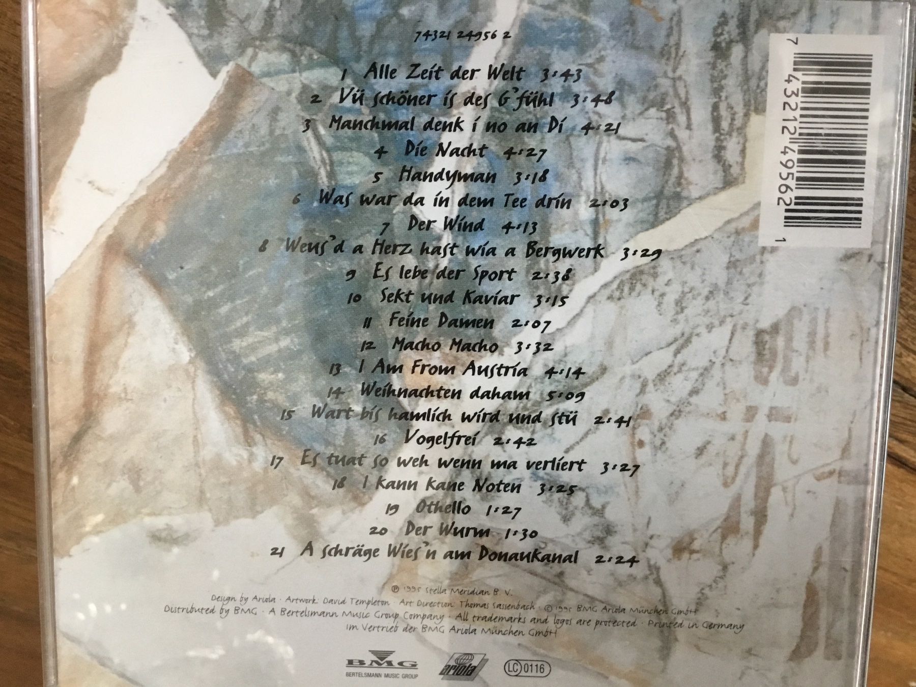 CD: Reinhard Fendrich - Recycled - CD – Usato da Thierachern venduto da sweden08 1