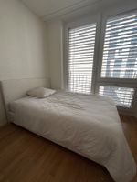 Boxspringbett 140 × 200 cm, weiss inkl. Matratze