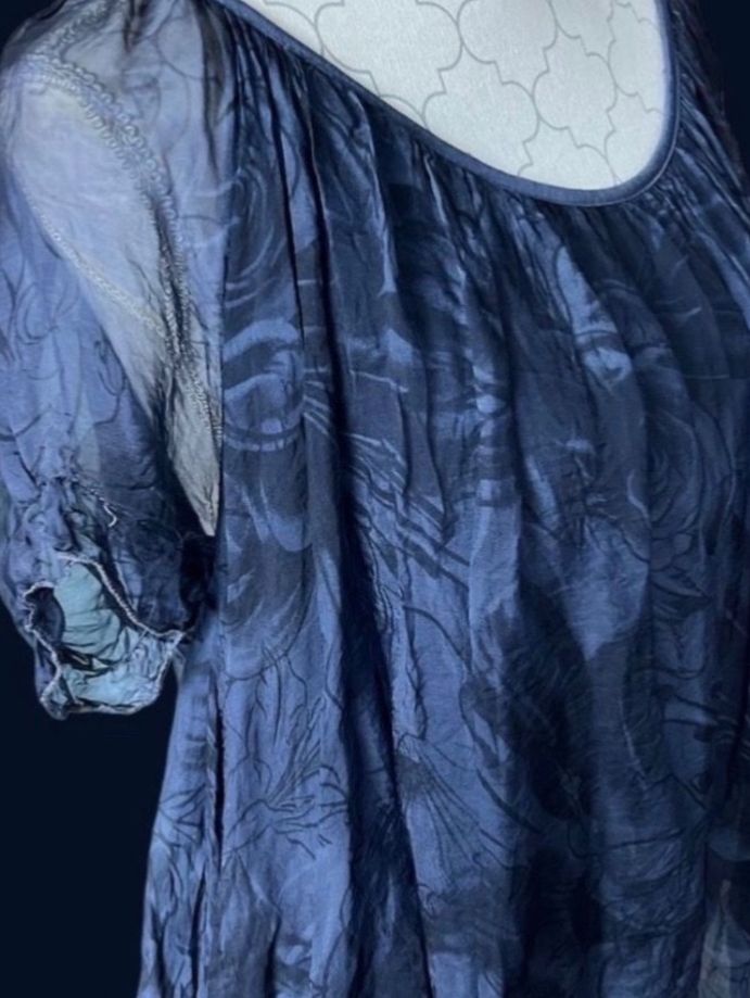 Camicette: Blouse bleue nuit – Usato da Vuisternens-Romont venduto da gol_xp6p 3