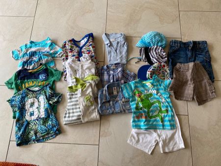 Kleiderpaket Jungs Frühling/Sommer 74 /15 Teile