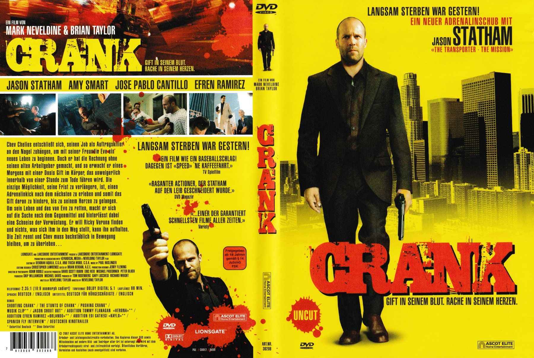 Alle DVDs: DVD - Crank – Gebraucht aus Langnau am Albis von MediaRescuerKeLoX