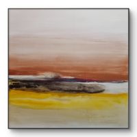 Originales abstraktes Gemälde 100x100x3cm