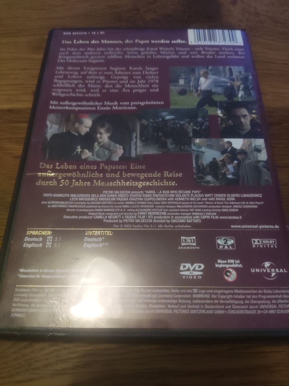 Tutti i DVDs: Karol - Ein Mann, der Papst wurde (DVD) – Usato da Oberembrach venduto da giu_7ksd 1
