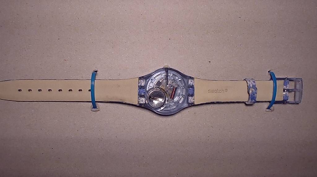 Uhren: Swatch Skin Chrono RED ILLUSION ORIGINALE VINTAGE – Gebraucht aus Bellinzona von Embe 1