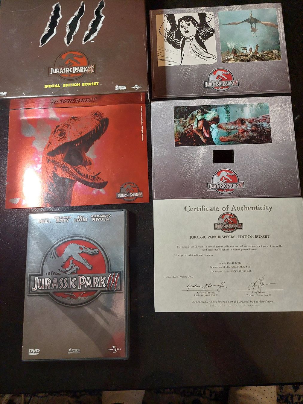 Alle DVDs: JURASSIC PARK III - SPECIAL EDITION BOXSET - DVD – Gebraucht aus Spiegel b. Bern von  1