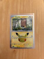 Pikachu 30th Pokemonkarte 039/128