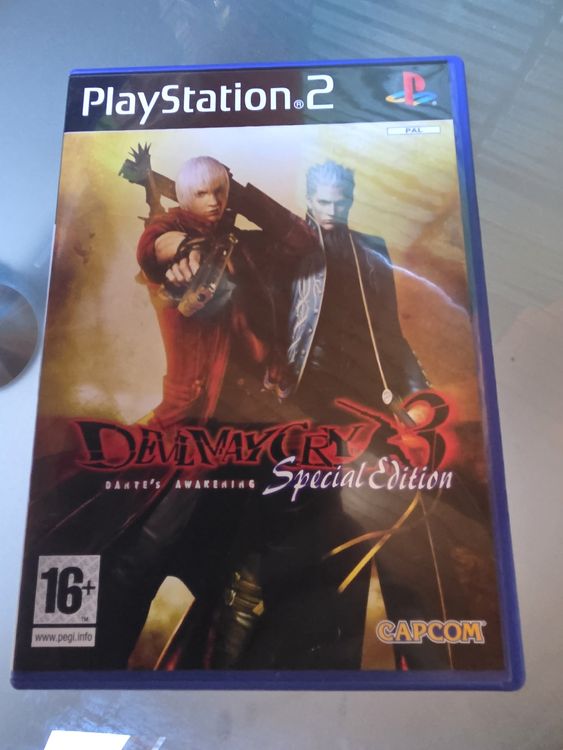 Jeu PS2 Devil May Cry 3 Special Edition - Version EUR Promo - Bon état, Disque Testé