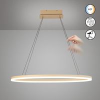 LED Pendelleuchte, Dimmbar, CCT, 50 cm Ø
