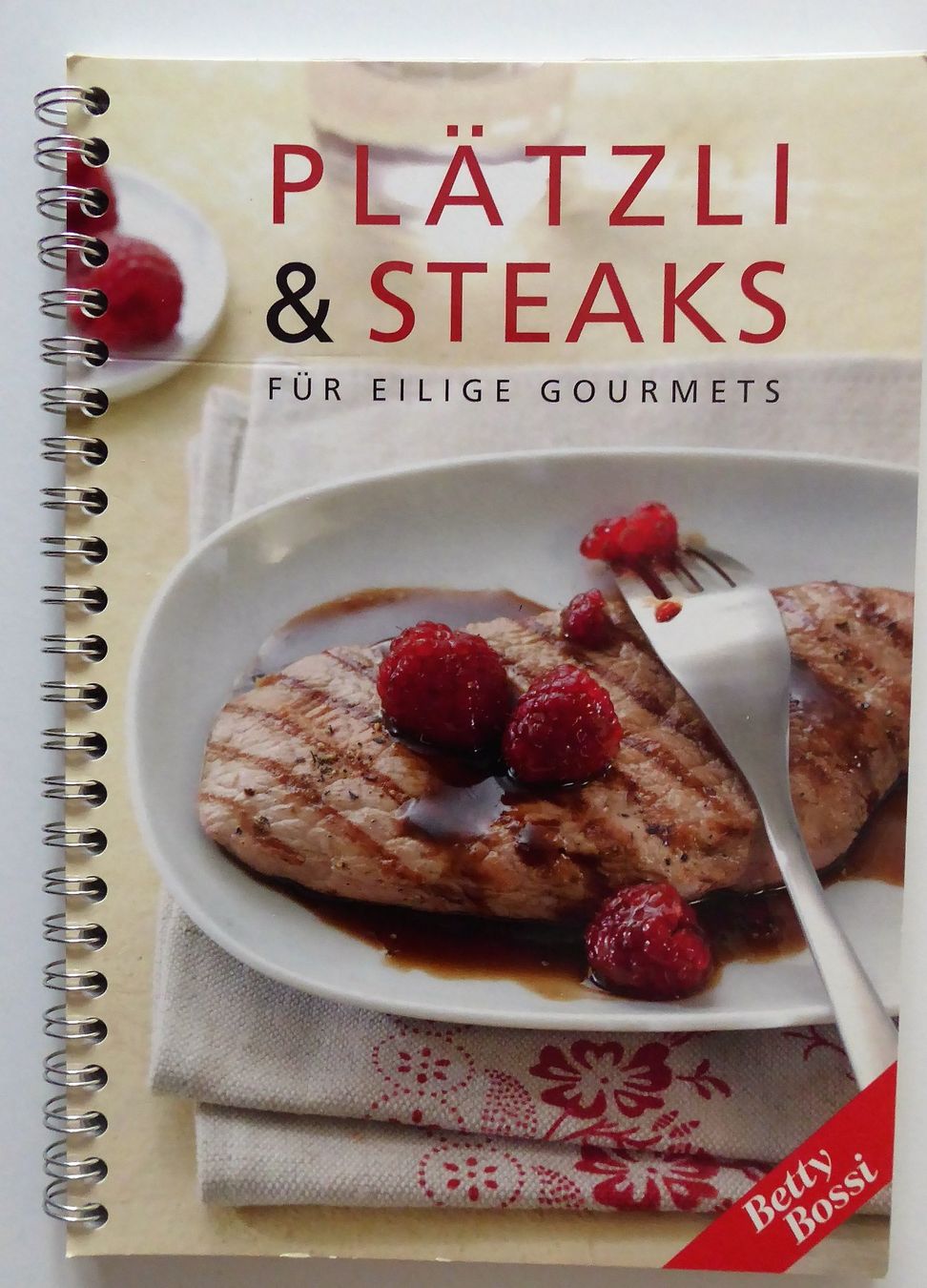Libri: Betty Bossi - Plätzli und Steaks – Nuovo (secondo la descrizione) da Wettingen venduto da tonia3