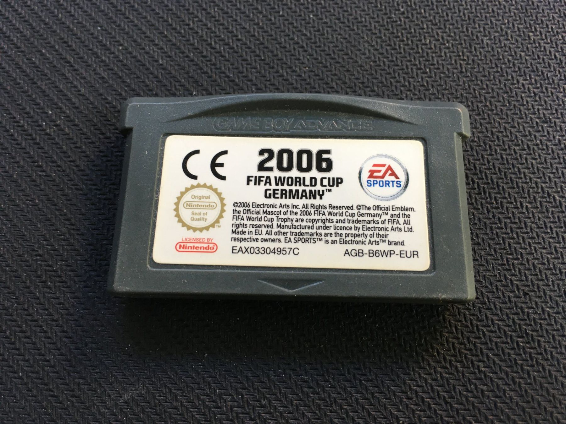 Nintendo Giochi: 2006 Fifa World Cup - Gameboy Advance GBA – Usato da St.Gallen venduto da MedienJoe
