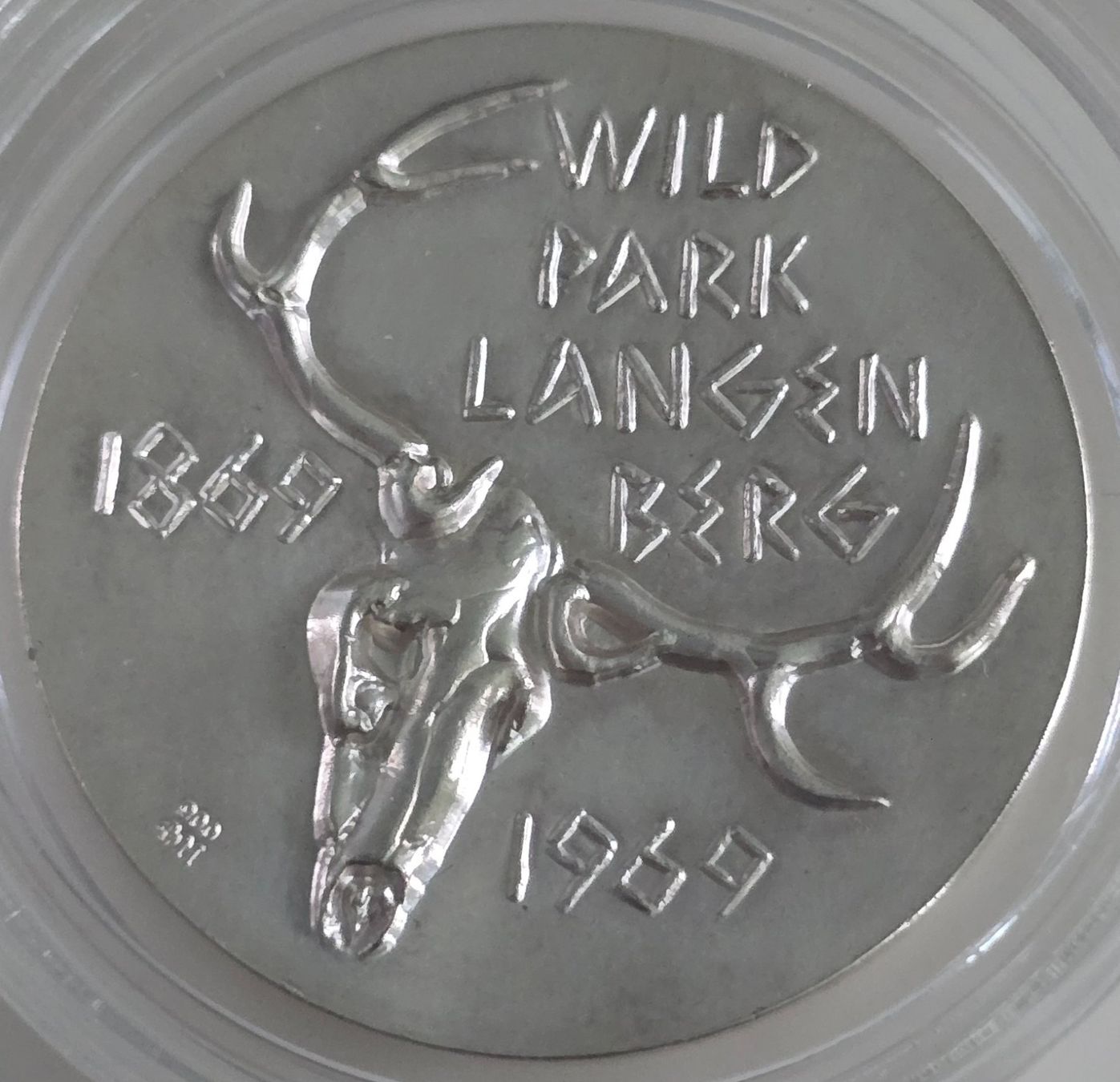 Medaglie: Silbermedaille Hans Erni Wildpark Langenberg 1969 – Usato da Duebendorf venduto da Dguguseli
