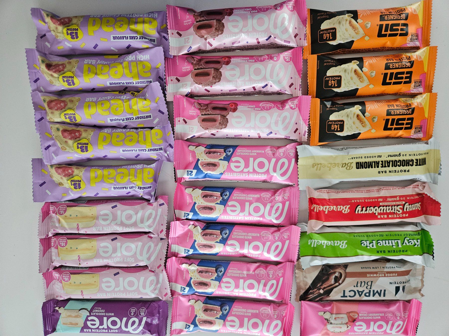 More Nutrition Lebensmittel & Spezialitäten: More ESN Riegel Paket – Gebraucht aus Ursenbach von Heha1315